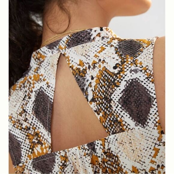 Maeve Sienna snakeskin maxi dress - Picture 3 of 8